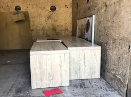 Перевезли коробки с обувью